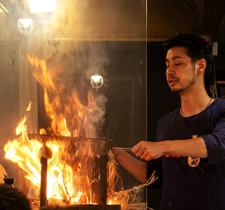 藁焼きと炉端 火男（わらやきとろばた ひょっとこ）